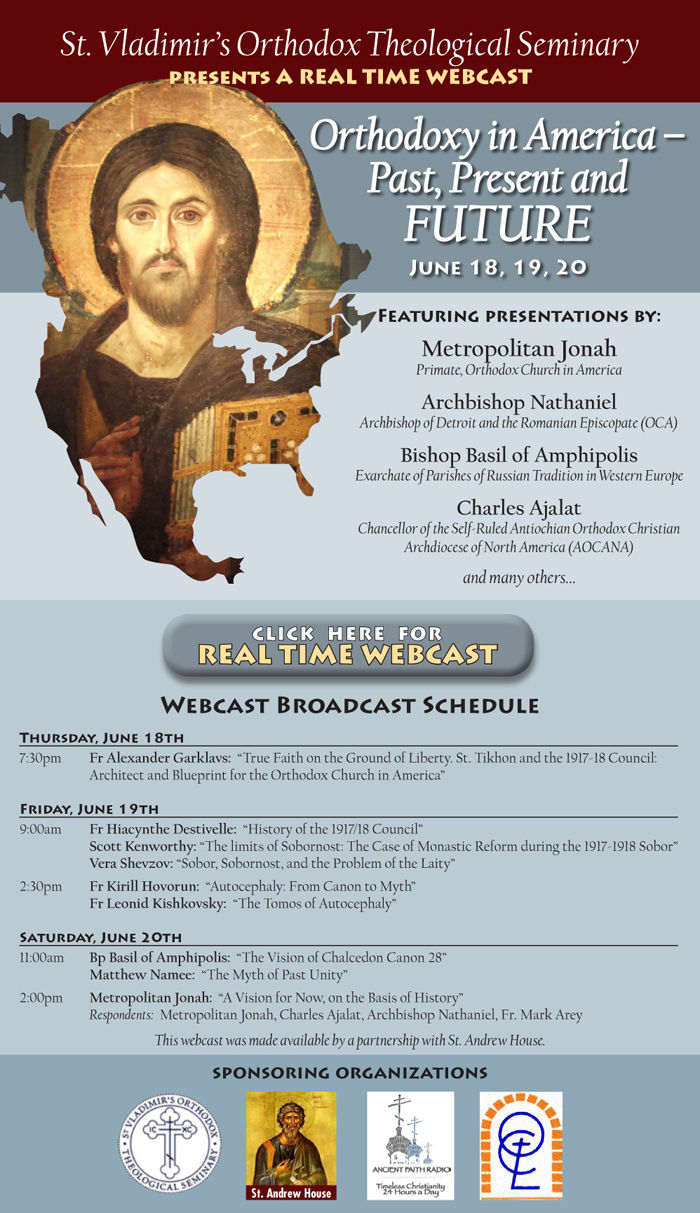 Orthodoxy in America -- Past, Present and FUTURE