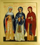 The Unmercenary Physicians -- Sts. Hermione, Philonella & Zenaida The Unmercenary Physicians<br />Sts. Hermione, Philonella & Zenaida