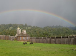 fort-ross-rainbow The Chapel at Fort Ross