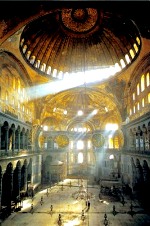 The Church of Agia Sophia - Holy Wisdom - in Constantinople. The Church of Agia Sophia -- Holy Wisdom -- in Constantinople.