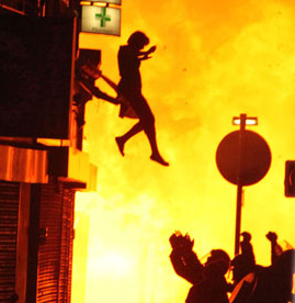 Human Events. The Unseen Riots of London: American media tries very hard not to notice a world capitol in flames