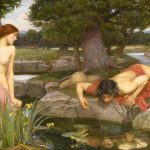 “Echo and Narcissus” painted by John William Waterhouse in 1903