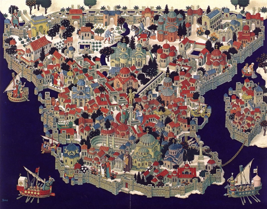 Constantinople in the late medieval era
