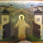 Icon of Christ Freeing the Prisoners of Dachau (Russian Orthodox Chapel located in Dachau)