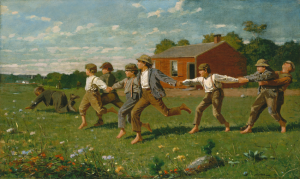 Snap the Whip by Winslow Homer, 1872