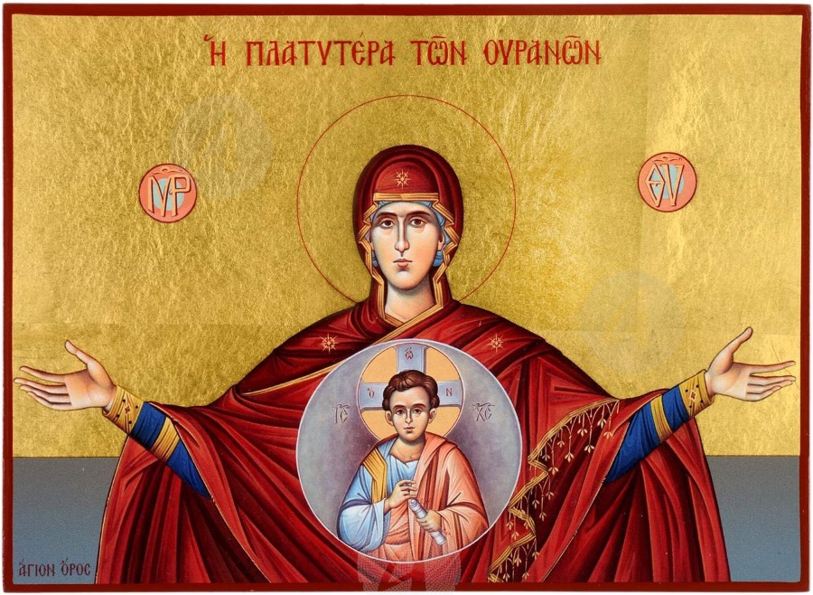The Theotokos (Virgin Mary) -- Wider than the Heavens